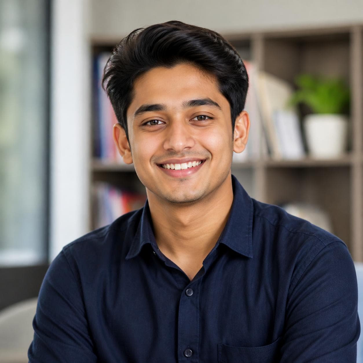 Portrait of Rony Verma, recent graduate